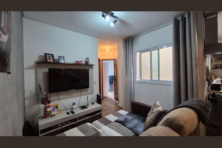 Sala de apartamento à venda com 2 quartos, 95m² em Jardim Irene, Santo André