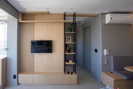 Sala de TV de apartamento para alugar com 1 quarto, 41m² em Centro, Diadema