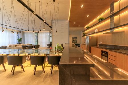 Studio à venda com 30m², 1 quarto e sem vagaÁrea comum - Salão de festas