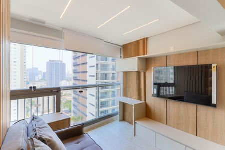 Studio à venda com 30m², 1 quarto e sem vagaVaranda
