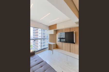Studio à venda com 30m², 1 quarto e sem vagaVaranda