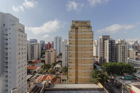 Varanda da Sala de apartamento à venda com 2 quartos, 75m² em Vila Nova Conceição, São Paulo