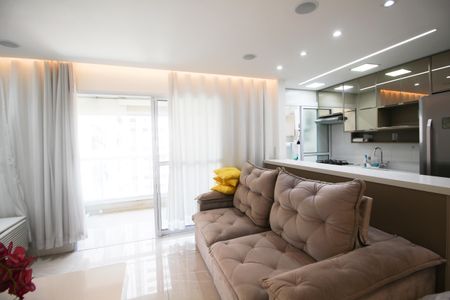 Sala de apartamento para alugar com 1 quarto, 76m² em Indianópolis, São Paulo