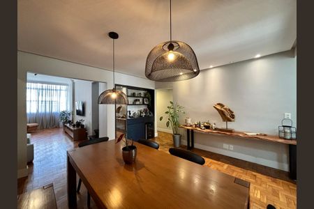 Sala de jantar de apartamento para alugar com 3 quartos, 160m² em Copacabana, Rio de Janeiro