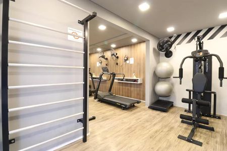 Apartamento para alugar com 29m², 1 quarto e sem vaga Apartamento para alugar com 29m², 1 quarto e sem vagaAcademia