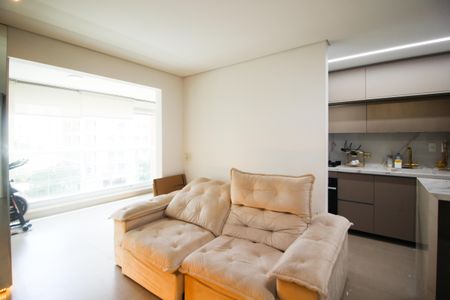 Sala de apartamento para alugar com 1 quarto, 48m² em Indianópolis, São Paulo