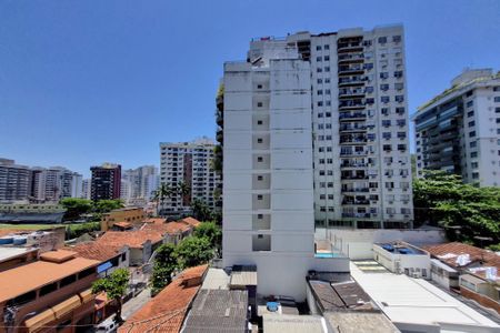 Vista da Sacada de apartamento à venda com 3 quartos, 120m² em Icaraí, Niterói