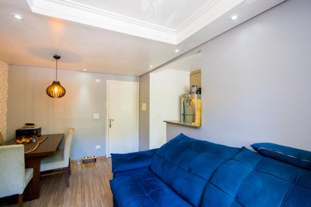 Sala de apartamento para alugar com 2 quartos, 49m² em Parque São Vicente, Santo André