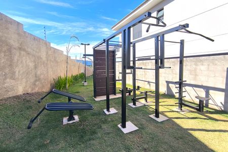 Casa de condomínio à venda com 128m², 3 quartos e 2 vagasÁrea comum - Academia Ar Livre