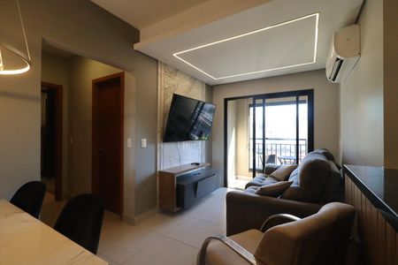 Sala de apartamento para alugar com 2 quartos, 60m² em Jardim Paulista, Ribeirão Preto