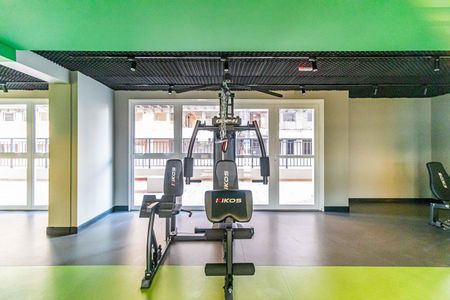 Apartamento à venda com 39m², 2 quartos e 1 vaga Apartamento à venda com 39m², 2 quartos e 1 vagaÁrea comum - Academia