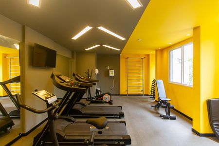 Apartamento para alugar com 37m², 2 quartos e sem vagaÁrea comum - Academia