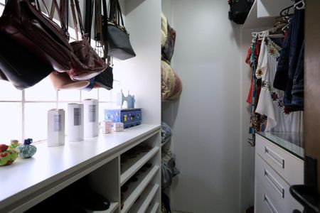 Apartamento à venda com 143m², 4 quartos e 3 vagasCloset da suíte