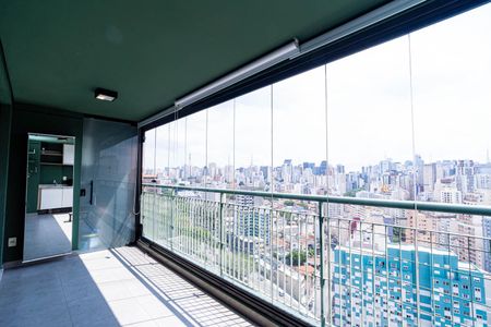 Apartamento para alugar com 50m², 1 quarto e 1 vagaVaranda