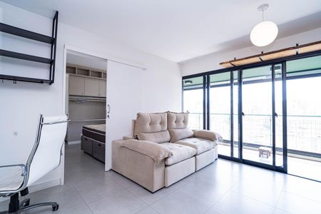 Sala de apartamento para alugar com 1 quarto, 50m² em Bela Vista, São Paulo