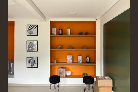 Área comum de apartamento para alugar com 2 quartos, 34m² em Parque Industrial Tomas Edson, São Paulo