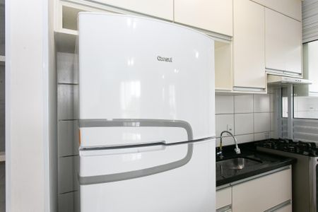 Apartamento à venda com 47m², 2 quartos e 1 vagaCozinha - Geladeira