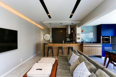 Sala de apartamento para alugar com 1 quarto, 71m² em Jardim Fonte do Morumbi, São Paulo