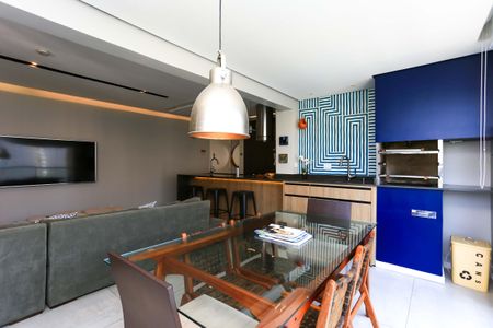 varanda da sala de apartamento para alugar com 1 quarto, 71m² em Jardim Fonte do Morumbi, São Paulo