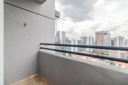 Studio para alugar com 28m², 1 quarto e 1 vagaVaranda