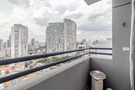 Studio para alugar com 28m², 1 quarto e 1 vagaVaranda