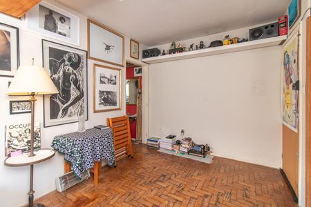 Sala de apartamento à venda com 1 quarto, 54m² em Azenha, Porto Alegre