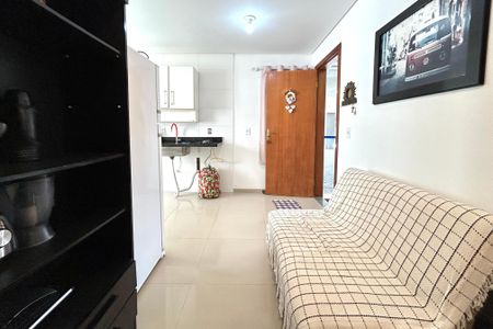 Sala de apartamento para alugar com 1 quarto, 36m² em Campeche, Florianópolis
