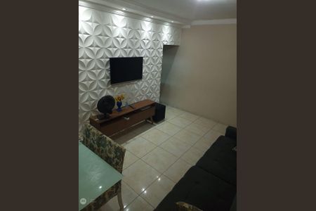 Sala de apartamento à venda com 3 quartos, 76m² em Vila Luzita, Santo André
