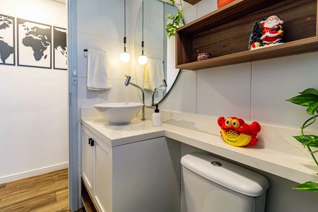 Apartamento à venda com 64m², 2 quartos e 1 vagaBanheiro social