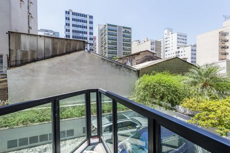 Varanda de apartamento à venda com 1 quarto, 55m² em Itaim Bibi, São Paulo