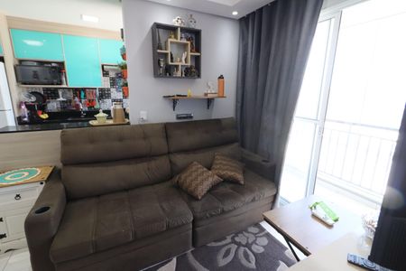 Sala de apartamento para alugar com 2 quartos, 49m² em São Pedro, Osasco