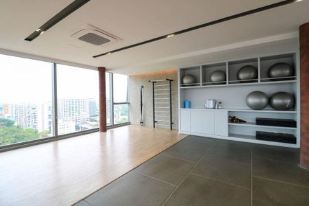 Studio para alugar com 30m², 1 quarto e sem vaga Studio para alugar com 30m², 1 quarto e sem vagaÁrea comum - Academia