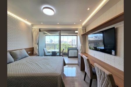 Studio de kitnet/studio para alugar com 1 quarto, 30m² em Indianópolis, São Paulo
