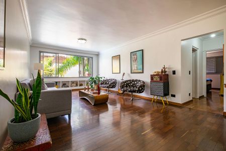 Sala de apartamento para alugar com 3 quartos, 140m² em Paraíso, São Paulo