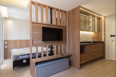 Sala de kitnet/studio para alugar com 1 quarto, 29m² em Consolação, São Paulo