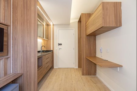 Studio à venda com 29m², 1 quarto e sem vagaCozinha