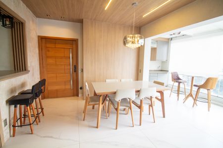 Sala de Jantar de apartamento para alugar com 4 quartos, 181m² em Jardim das Acacias, São Paulo