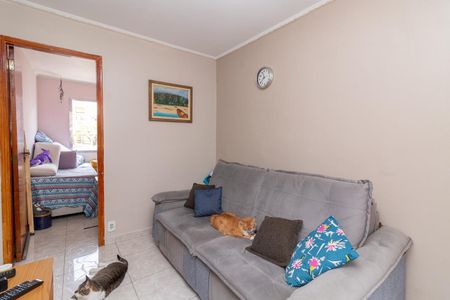 Sala de apartamento à venda com 2 quartos, 56m² em Conjunto Habitacional Padre Manoel da Nobrega, São Paulo