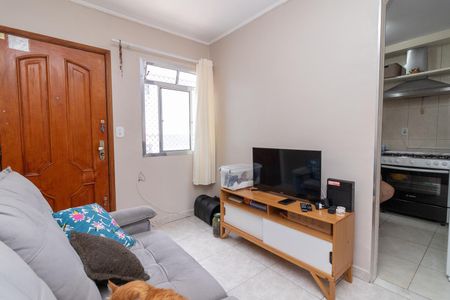 Sala de apartamento à venda com 2 quartos, 56m² em Conjunto Habitacional Padre Manoel da Nobrega, São Paulo