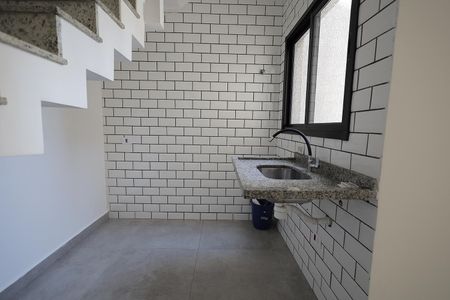 Cozinha de apartamento para alugar com 2 quartos, 68m² em Vila Alpina, Santo André