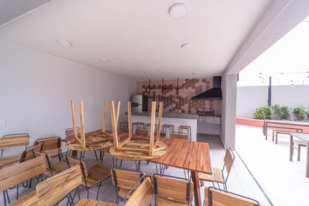 Apartamento à venda com 38m², 2 quartos e sem vagaÁrea comum - Churrasqueira