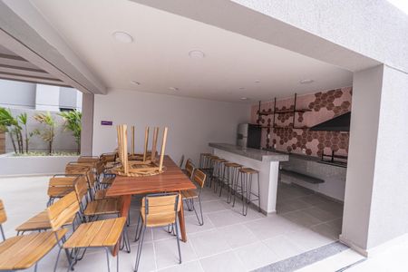 Apartamento à venda com 38m², 2 quartos e sem vagaÁrea comum - Churrasqueira