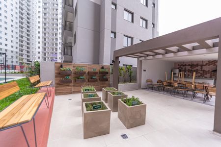 Apartamento à venda com 38m², 2 quartos e sem vagaMini Horta - Área comum