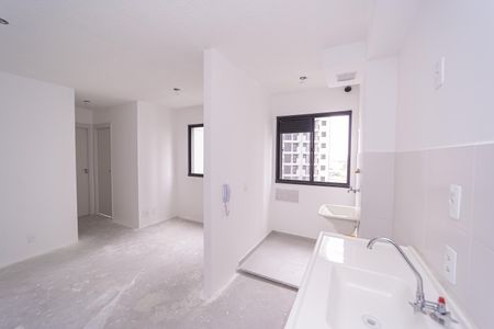 Apartamento à venda com 38m², 2 quartos e sem vagaCozinha e Área de Serviço