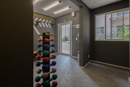 Apartamento para alugar com 47m², 2 quartos e 1 vaga Apartamento para alugar com 47m², 2 quartos e 1 vagaacademia_3