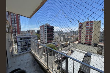 Varanda da Sala de apartamento à venda com 1 quarto, 62m² em Méier, Rio de Janeiro