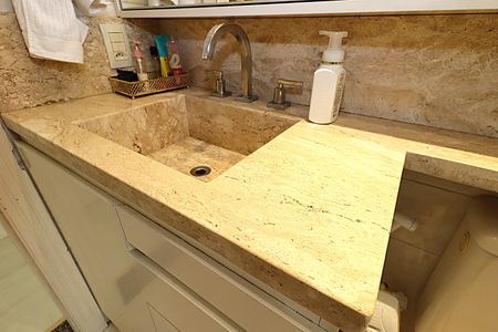 Apartamento à venda com 138m², 3 quartos e 2 vagasBanheiro Social