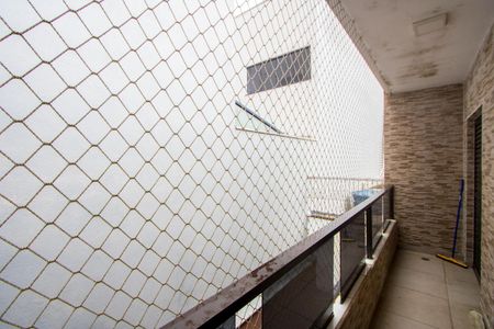 Apartamento à venda com 90m², 3 quartos e 2 vagasVaranda do quarto 1 e 2