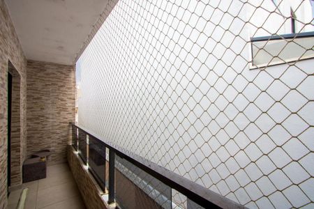 Apartamento à venda com 90m², 3 quartos e 2 vagasVaranda do quarto 1 e 2