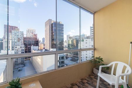 Varanda da Sala de apartamento para alugar com 3 quartos, 162m² em Centro Histórico, Porto Alegre